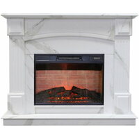 Real-Flame Carolina Marble Irvine 24