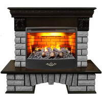 Real-Flame Country Lux Rock 3D Firestar 25.5