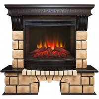 Real-Flame Stone Brick 25/25.5 Evrika LED