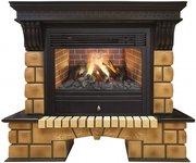 Real-Flame Stone Brick 26 3D Novara фото