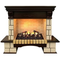 Real-Flame Stone Lux 3D Cassette 630