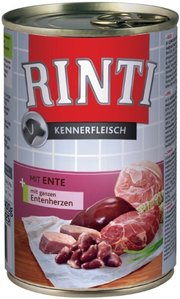 RINTI Adult Canned Duck Hearts фото