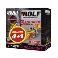 Rolf 3-Synthetic 5W-30 C3 SN, Акция (4+1)L