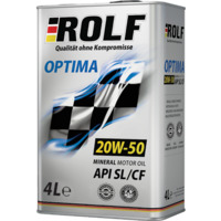 Rolf OPTIMA 20W-50 4 л