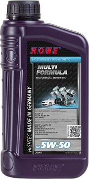 Rowe HIGHTEC MULTI FORMULA 5W-50 1 л фото