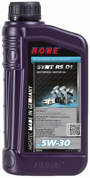 ROWE Hightec Synt RS D1 SAE 5W-30 фото