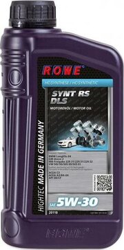 Rowe HIGHTEC SYNT RS DLS 5W-30 4 л фото