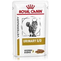 Royal Canin Urinary S/O, для лечения МКБ, с курицей (кусочки в желе)