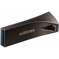 Samsung Флешка 64Gb BAR Plus, USB 3.1, Серый MUF-64BE4/APC 571212