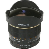 Samyang 8mm f/3.5 AS IF MC Fish-eye CS Pentax K