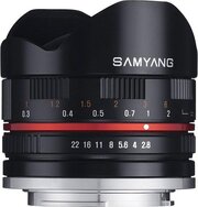 Samyang MF 8mm f/2.8 AS IF UMC Fish-eye Fuji X фото