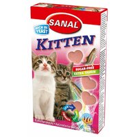 Sanal Kitten с лососем и таурином для котят с 6-недельного возраста