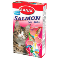 Sanal Salmon с лососем для кошек и котят