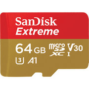 SanDisk Extreme A1 microSDXC UHS-I U3 SDSQXVF-064G 64GB фото