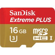 SanDisk Extreme Plus microSDHC SDSQXSG-016G 16GB фото