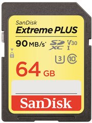 SanDisk Extreme Plus V30 SDXC UHS-I U3 фото