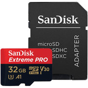 SanDisk Extreme Pro microSDHC U3 SDSQXCG-032G 32GB фото