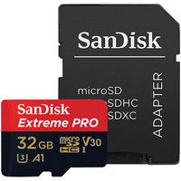 SanDisk Extreme Pro microSDHC U3 SDSQXCG-032G 32GB