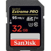 SanDisk Extreme Pro SDHC UHS-I U3 SDSDXXG-032G 32GB фото