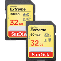 Sandisk Extreme SDHC Class 10 UHS-I U3 2-Pack