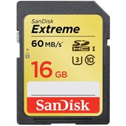 SanDisk Extreme SDHC UHS Class 3 60MB/s 16GB фото