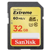 SanDisk Extreme SDHC UHS Class 3 60MB/s 32GB фото