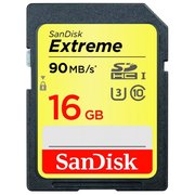 SanDisk Extreme SDHC UHS Class 3 90MB/s 16GB фото