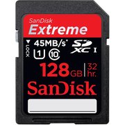 SanDisk Extreme SDXC UHS Class 1 45MB/s 128GB фото