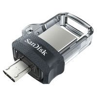 Sandisk Флешка Ultra Android Dual Drive OTG, m3.0/USB 3.0, Black (SDDD3-256G-G46) 571254