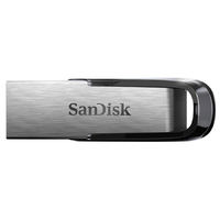 SanDisk Флешка USB Cruzer Ultra Flair 16Гб, USB3.0, серебристый и черный [sdcz73-016g-g46] 571210