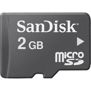 SanDisk microSD class 2 2GB фото