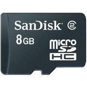 SanDisk microSDHC Card Class 4 8GB + SD adapter фото