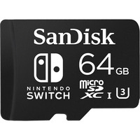 SanDisk microSDXC card for Nintendo Switch SDSQXAT-064G-GN6ZA 64GB