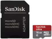 SanDisk Ultra microSDHC UHS-I U1 Class 10 16GB фото