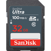 SanDisk Ultra SDHC UHS-I 100MB/s Class 10