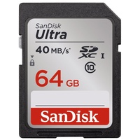 Sandisk Ultra SDXC Class 10 UHS-I 40MB/s 64GB