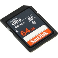 Sandisk Ultra SDXC Class 10 UHS-I 48MB/s 64GB