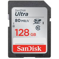 Sandisk Ultra SDXC Class 10 UHS-I 80MB/s 128GB