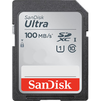 SanDisk Ultra SDXC UHS-I 100MB/s Class 10