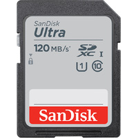 SanDisk Ultra SDXC UHS-I 120MB/s Class 10