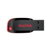 Sandisk USB накопитель 128Gb Cruzer Blade SDCZ50-128G-B35 USB2.0 черный/красный (SDCZ50-128G-B35) 571215