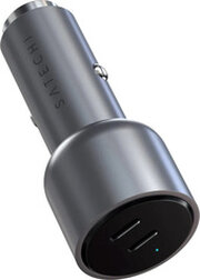 Satechi 40W Dual USB-C PD Car Charger ST-U2C40CCM фото