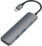 Satechi Slim Aluminum Type-C Multi-Port Adapter 4K фото