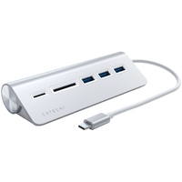 Satechi Type-C Aluminum USB 3.0 Hub & Card Reader