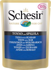 Schesir Adult Pouch Tuna/Seabass фото