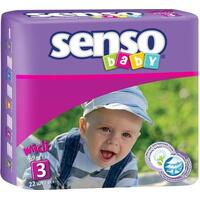 Senso baby подгузники 4-9 кг (22 шт)