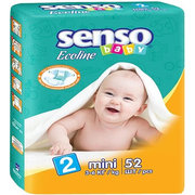 SENSO Baby Подгузники Ecoline 3-6 кг (52) фото