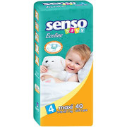 SENSO Baby Подгузники Ecoline 7-18 кг (40) фото