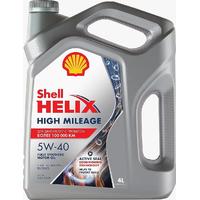 Shell Helix High Mileage 5W-40 4 л