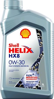 Shell Helix HX8 0W-30 1 л фото